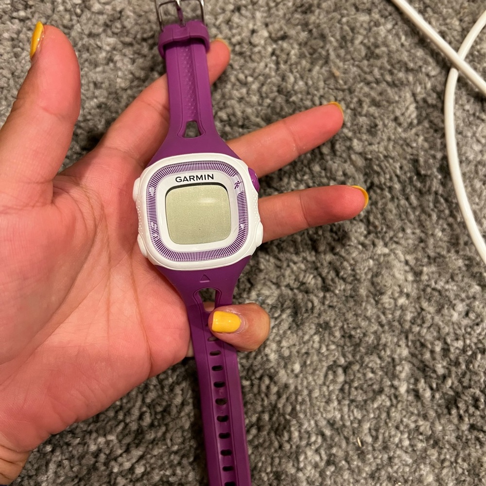 - Garmin watch
